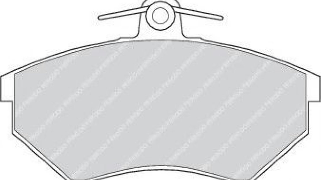 Set placute frana,frana disc VW VENTO (1H2) (1991 - 1998) FERODO FDB775 piesa NOUA