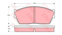 Set placute frana Honda ACCORD hatchback (SJ, SY) ...