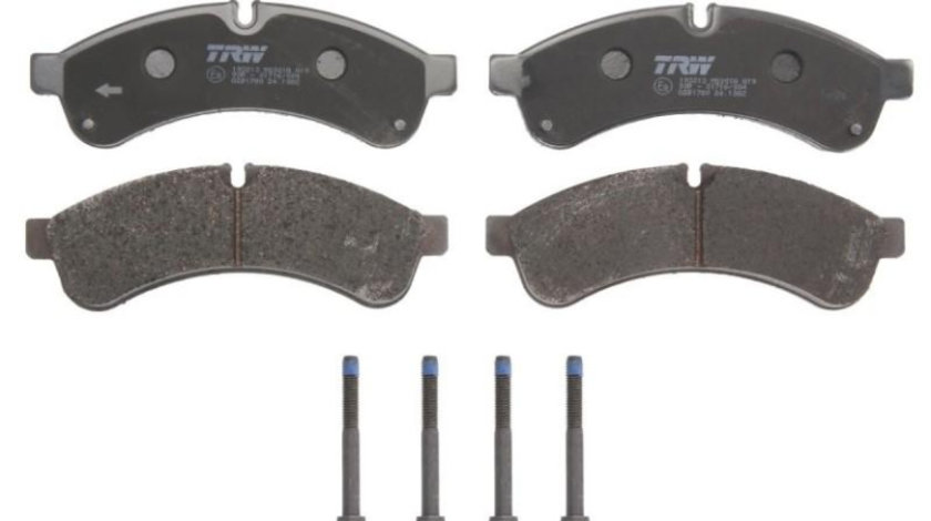 Set placute frana Iveco DAILY V platou / sasiu 2011-2014 #2 0252923122