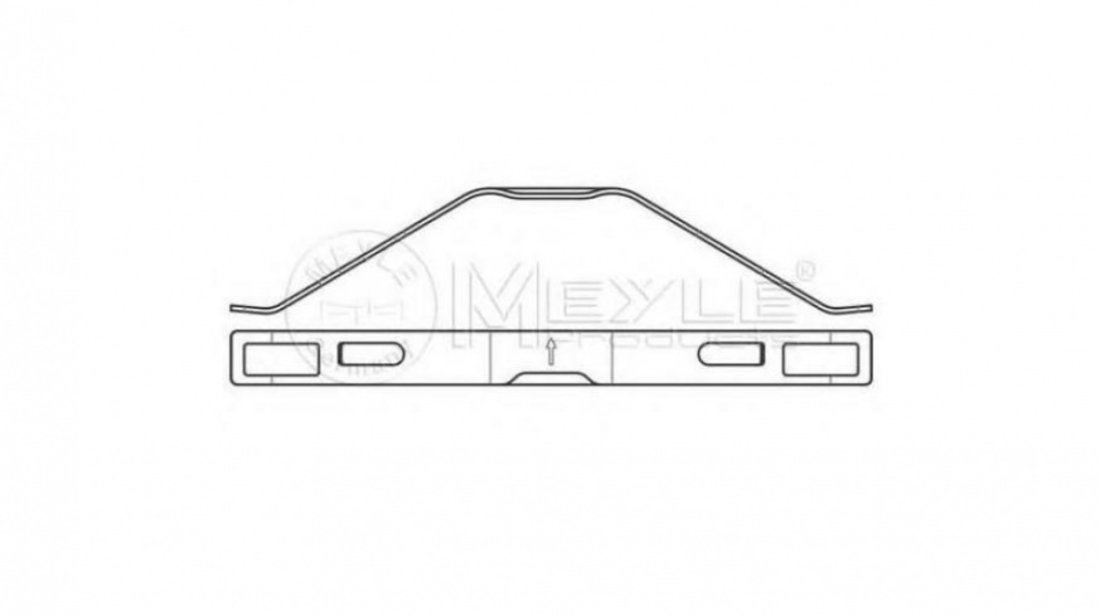 Set placute frana MAN TGA 2000-2016 #2 0004210510