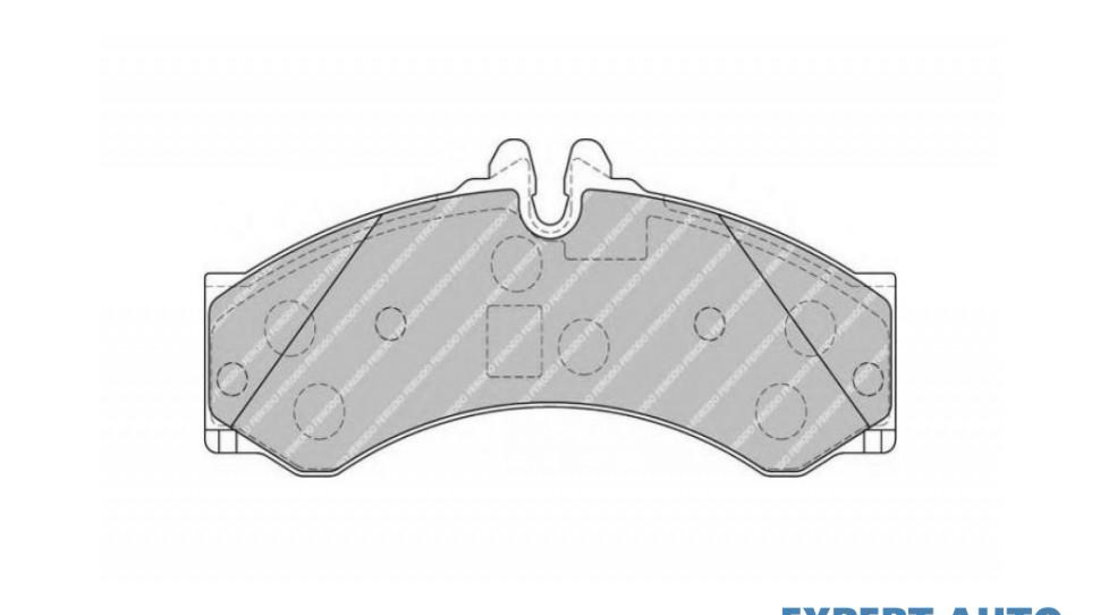 Set placute frana Mercedes SPRINTER 3-t platou / sasiu (903) 1995-2006 #3 0044201520