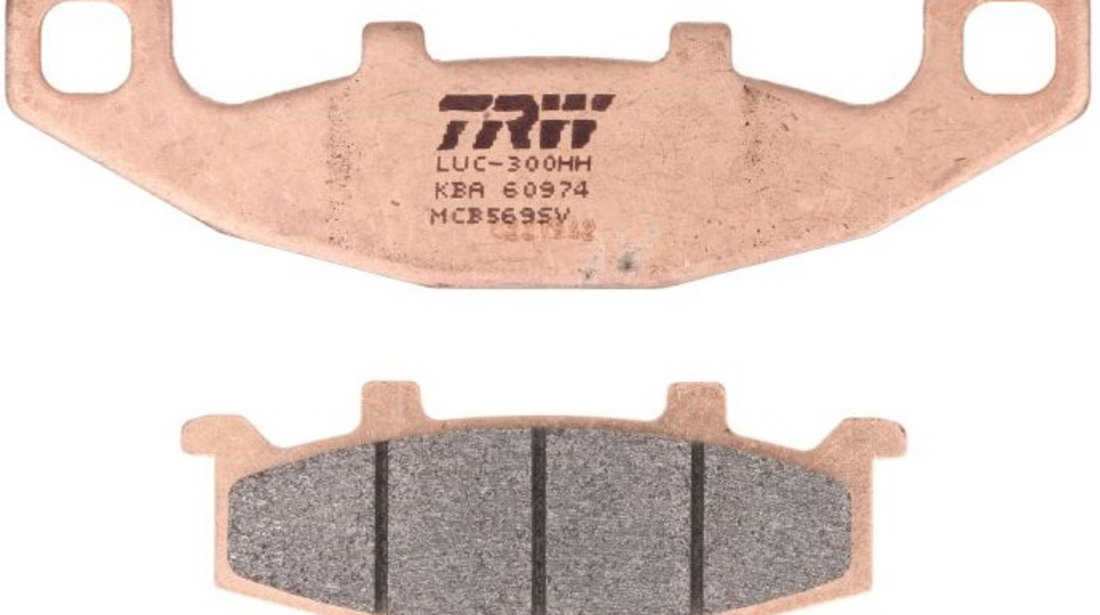 Set Placute Frana Moto Fata Trw MCB569SV