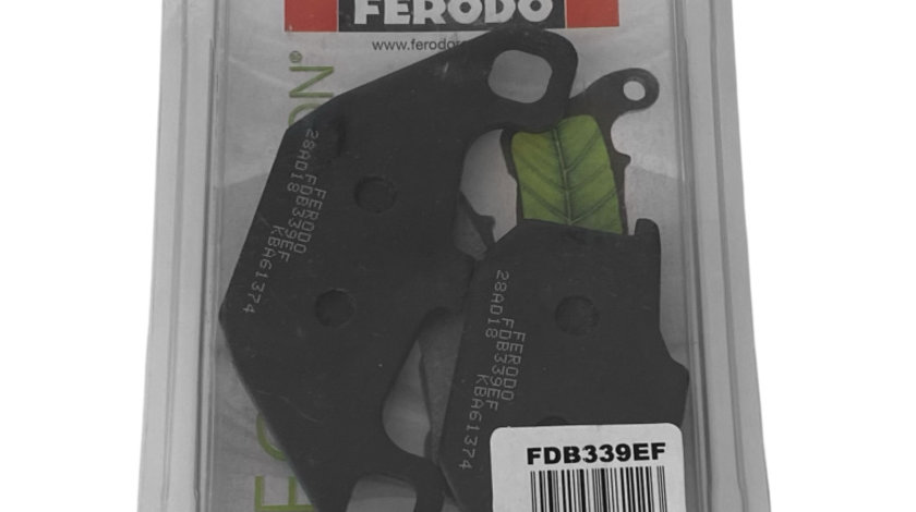 Set Placute Frana Moto Spate Ferodo Kawasaki EL, EN, GPZ, GTR, VN, Z, ZL, ZX 250-1500 1983-2000 FDB339EF