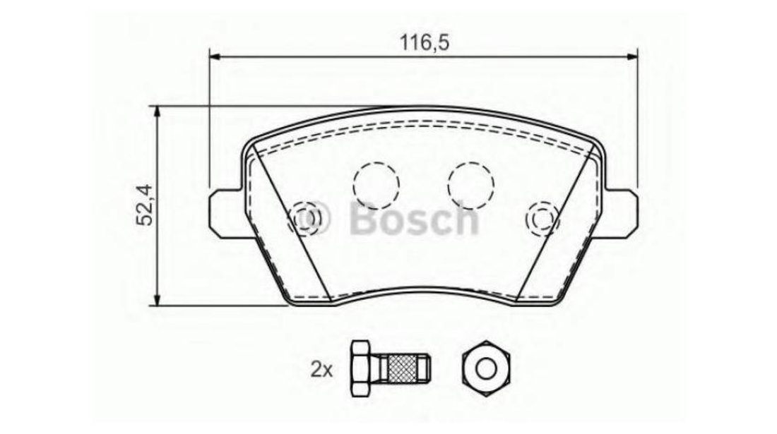 Set placute frana Nissan NOTE (E11) 2006-2016 #3 05P867