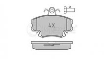 Set placute frana Renault CLIO Mk II (BB0/1/2_, CB...