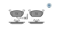 Set placute frana Skoda OCTAVIA (5E3) 2012-2016 #2...