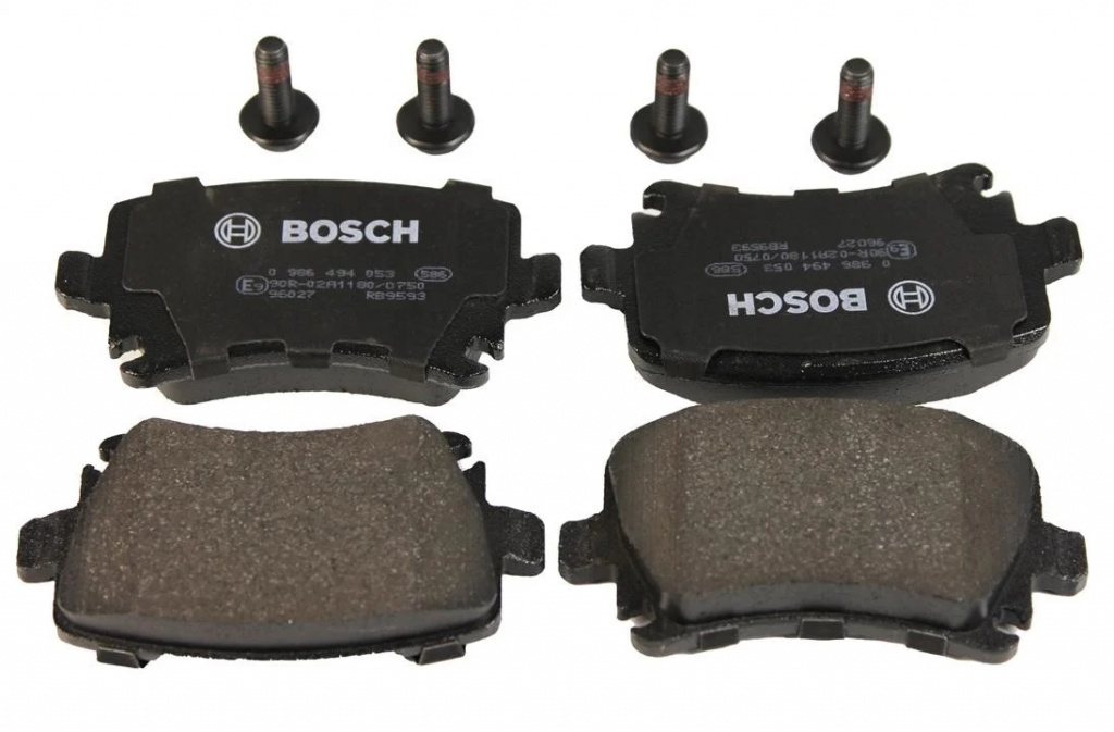 Set Placute Frana Spate Bosch Audi A4 B6 2000-2004 0 986 494 053