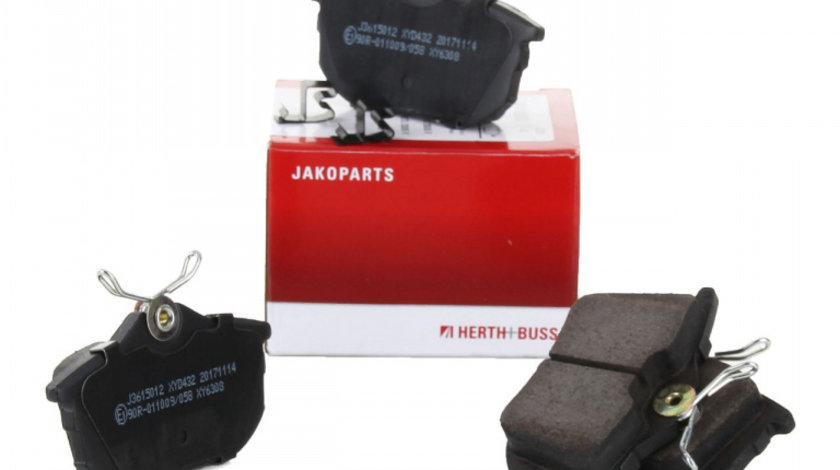 Set Placute Frana Spate Herth+Buss Jakoparts Smart ForFour 2004-2006 J3615012