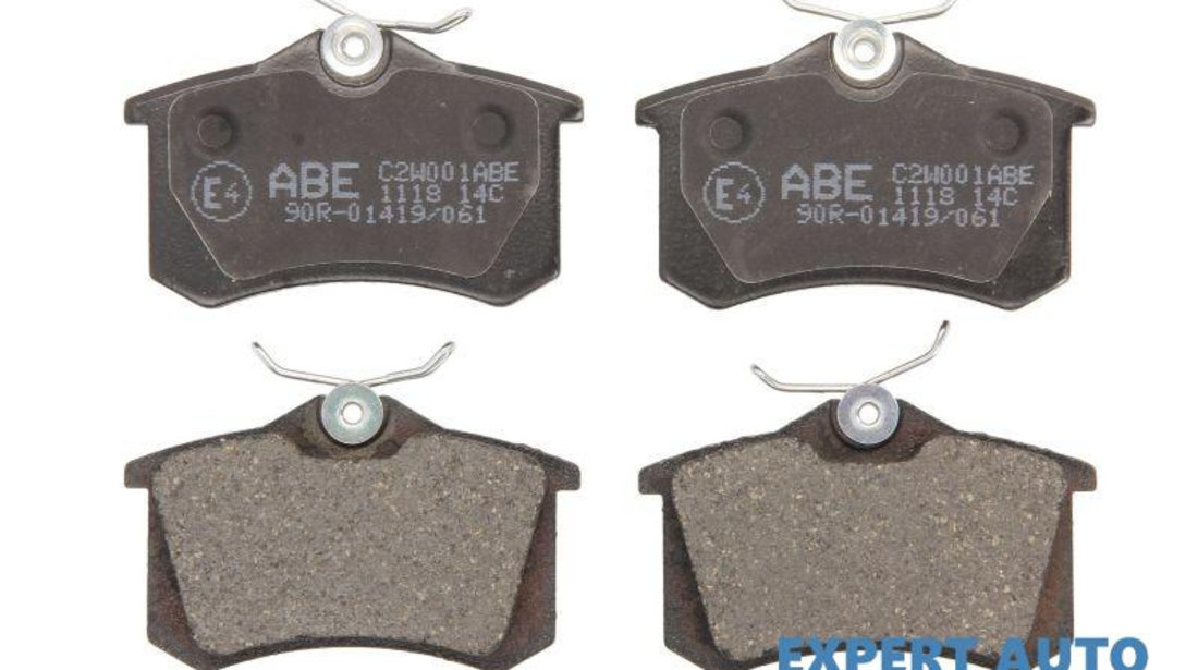 Set placute frana spate Seat SEAT IBIZA V (6J5, 6P5) 2008-2016 026300