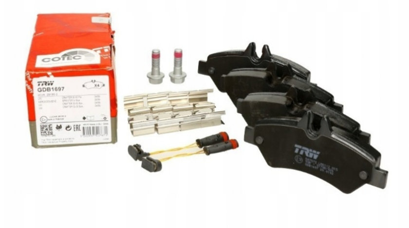 Set Placute Frana Spate Trw Mercedes Sprinter 2 2006→ GDB1697