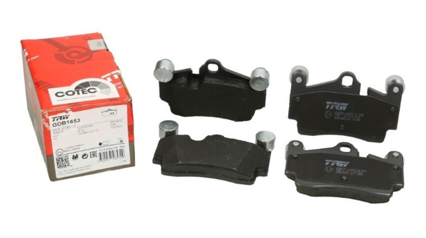 Set Placute Frana Spate Trw Porsche Cayenne 1 9PA 2002-2010 GDB1653