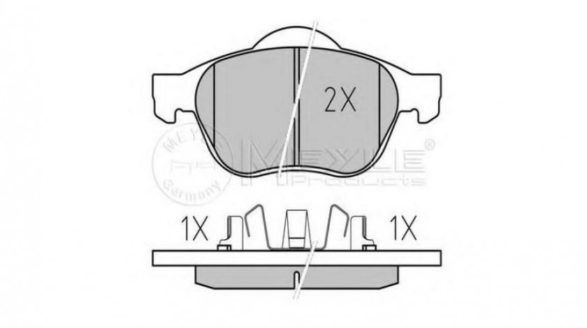 Set placute frana Toyota AVENSIS Liftback (_T22_) 1997-2003 #2 010842120926