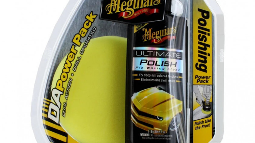 Set Polish Meguiar's Da Polishing Power Pack G3502INTMG