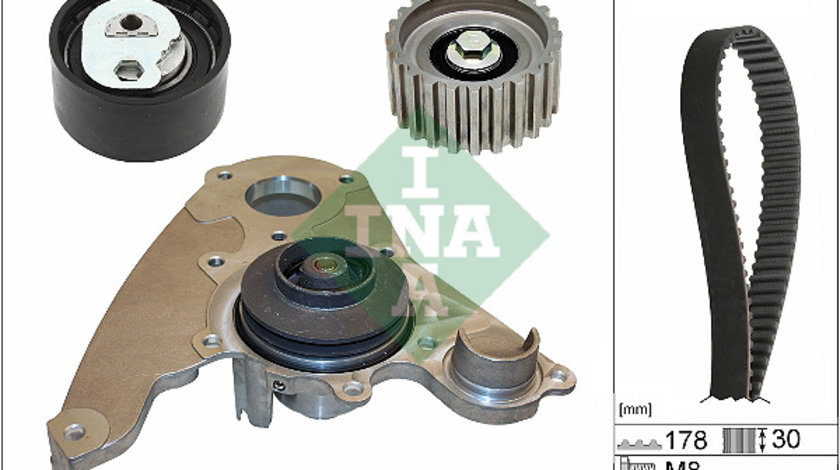 Set pompa apa + curea dintata (530023230 INA) CHEVROLET,FIAT,IVECO