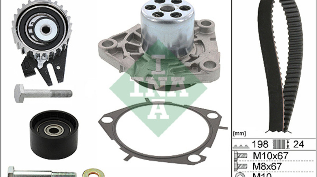 Set pompa apa + curea dintata (530062630 INA) ALFA ROMEO,FIAT