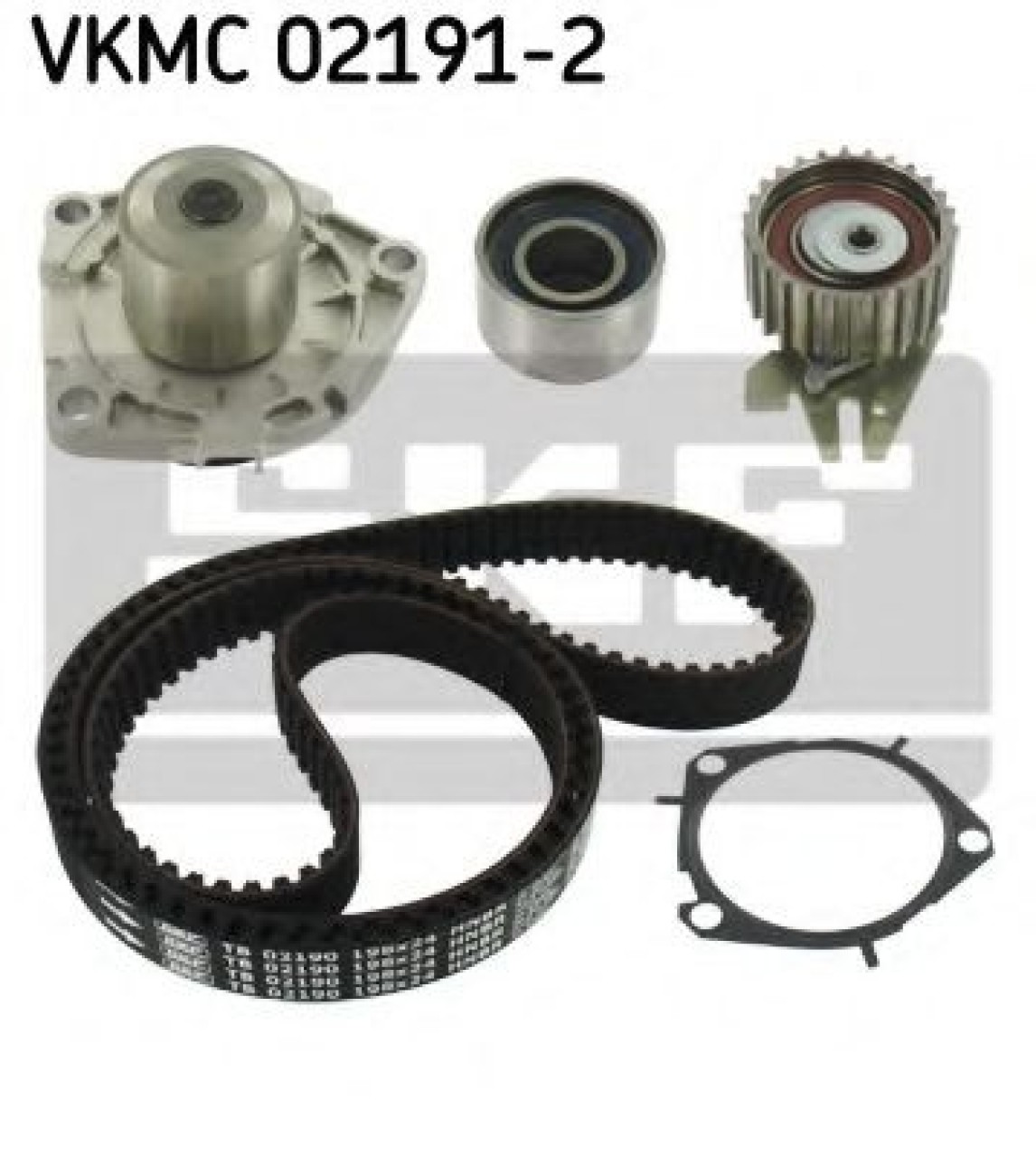 Set pompa apa + curea dintata ALFA ROMEO 147 (937) (2000 - 2010) SKF VKMC 02191-2 piesa NOUA