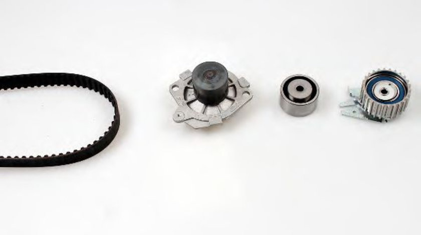 Set pompa apa + curea dintata ALFA ROMEO 156 (932) (1997 - 2005) HEPU PK10551 piesa NOUA