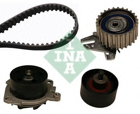 Set pompa apa + curea dintata ALFA ROMEO 156 Sportwagon (932) (2000 - 2006) INA 530 0227 30 piesa NOUA