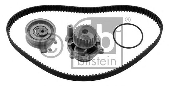 Set pompa apa + curea dintata AUDI A3 (8P1) (2003 - 2012) FEBI BILSTEIN 32814 piesa NOUA