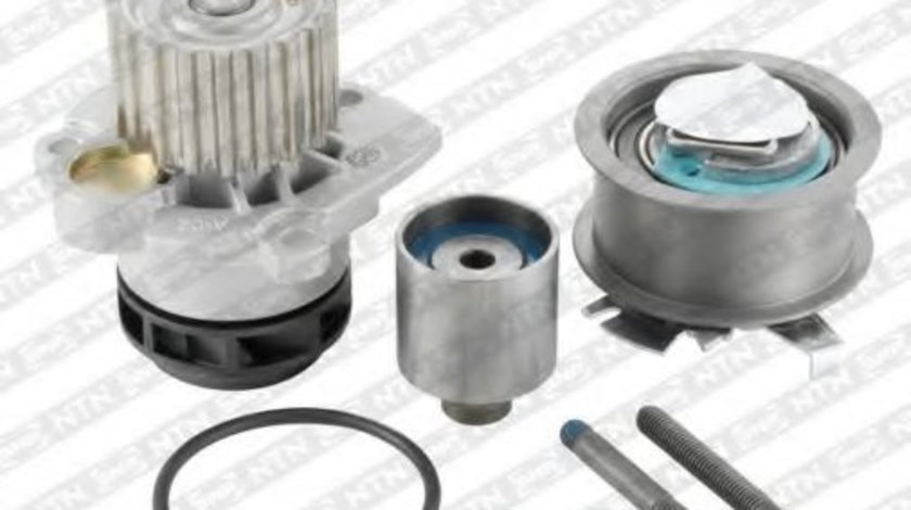 Set pompa apa + curea dintata AUDI A3 (8P1) (2003 - 2012) SNR KDP457.491 piesa NOUA