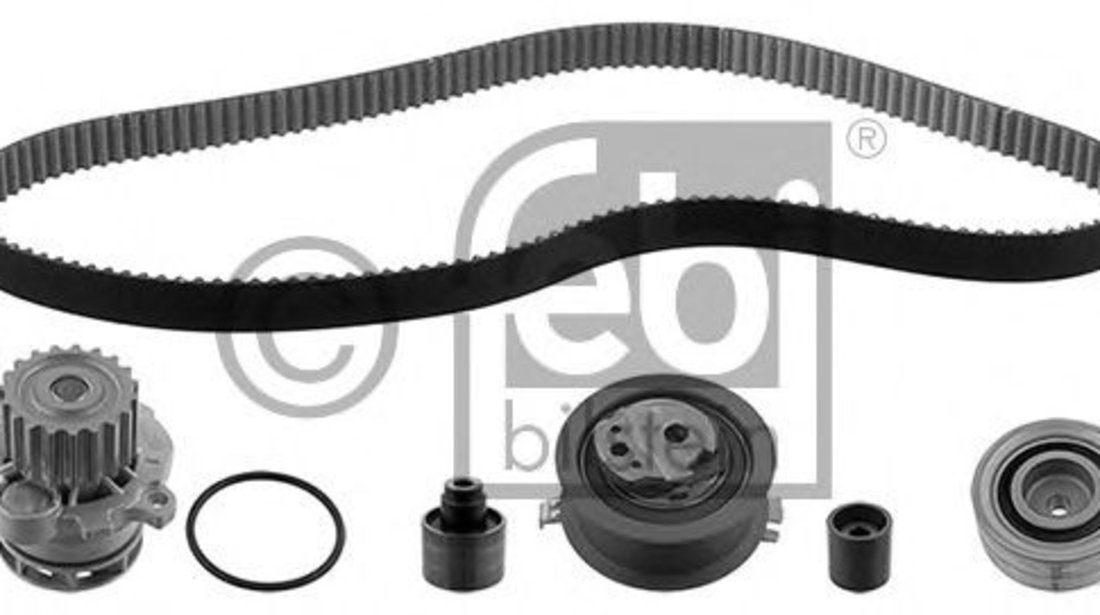 Set pompa apa + curea dintata AUDI A3 (8P1) (2003 - 2012) FEBI BILSTEIN 45116 piesa NOUA