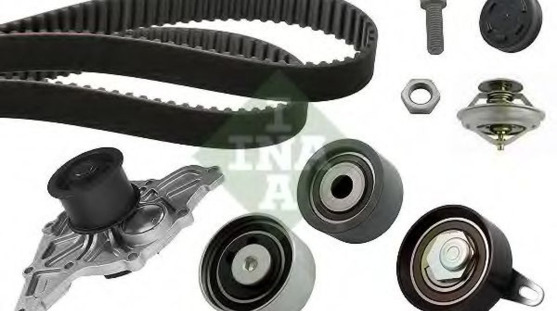 Set pompa apa + curea dintata AUDI A4 (8D2, B5) (1994 - 2001) INA 530 0416 31 piesa NOUA