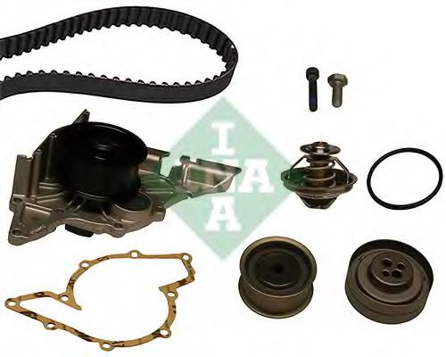 Set pompa apa + curea dintata AUDI A4 (8D2, B5) (1994 - 2001) INA 530 0161 30 piesa NOUA