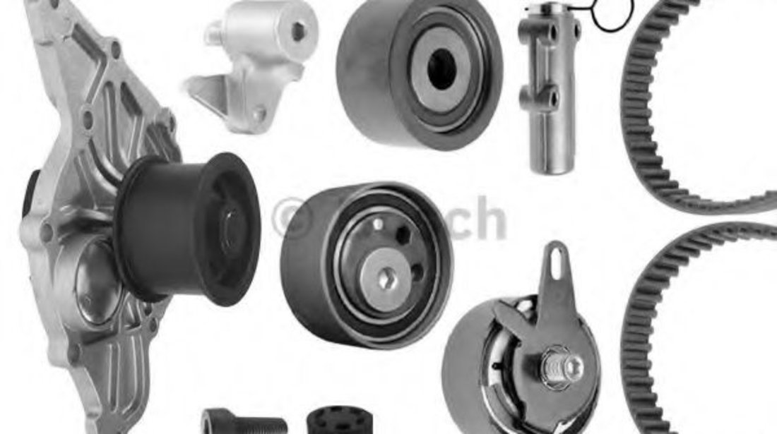 Set pompa apa + curea dintata AUDI A4 Cabriolet (8H7, B6, 8HE, B7) (2002 - 2009) BOSCH 1 987 948 519 piesa NOUA