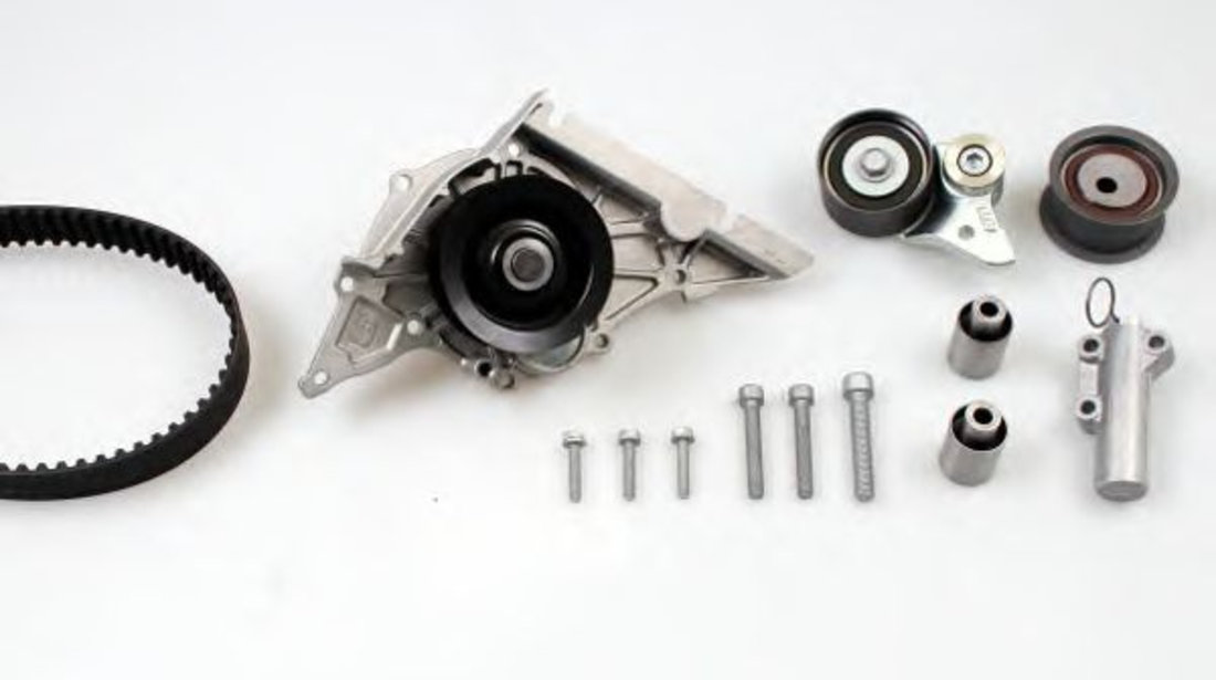 Set pompa apa + curea dintata AUDI A6 (4B2, C5) (1997 - 2005) HEPU PK05792 piesa NOUA