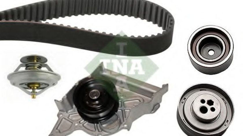 Set pompa apa + curea dintata AUDI A8 (4D2, 4D8) (1994 - 2002) INA 530 0158 30 piesa NOUA