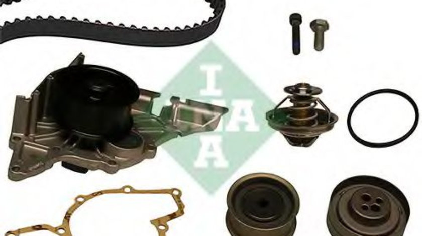 Set pompa apa + curea dintata AUDI A8 (4D2, 4D8) (1994 - 2002) INA 530 0161 30 piesa NOUA