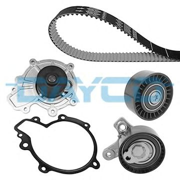 Set pompa apa + curea dintata CHEVROLET LACETTI (J200) (2003 - 2016) DAYCO KTBWP9760 piesa NOUA