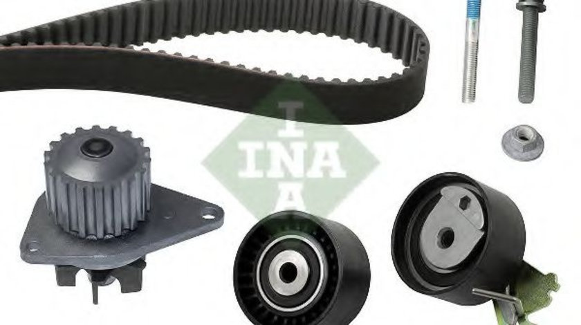 Set pompa apa + curea dintata CITROEN C4 I (LC) (2004 - 2011) INA 530 0419 30 piesa NOUA