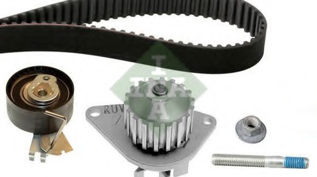 Set pompa apa + curea dintata CITROEN SAXO (S0, S1) (1996 - 2004) INA 530 0334 30 piesa NOUA