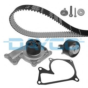 Set pompa apa + curea dintata DACIA LODGY (2012 - 2016) DAYCO KTBWP5322 piesa NOUA