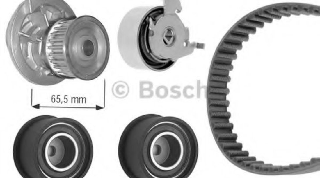 Set pompa apa + curea dintata DAEWOO NUBIRA Break (KLAJ) (1997 - 2016) BOSCH 1 987 948 885 piesa NOUA