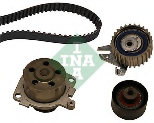 Set pompa apa + curea dintata FIAT BRAVO I (182) (1995 - 2001) INA 530 0225 30 piesa NOUA