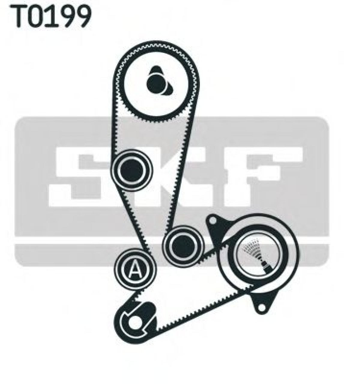 Set pompa apa + curea dintata FIAT DUCATO bus (250, 290) (2006 - 2016) SKF VKMC 02390 piesa NOUA