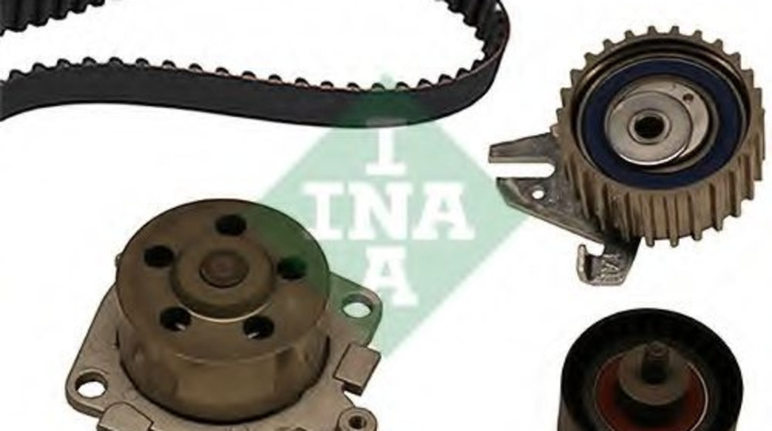 Set pompa apa + curea dintata FIAT MAREA (185) (1996 - 2007) INA 530 0225 30 piesa NOUA