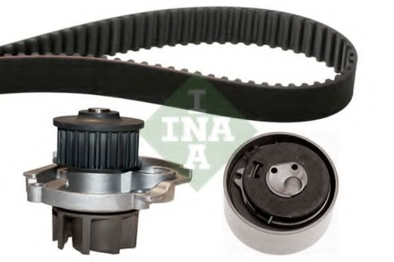 Set pompa apa + curea dintata FIAT PANDA VAN (312) (2012 - 2016) INA 530 0462 30 piesa NOUA