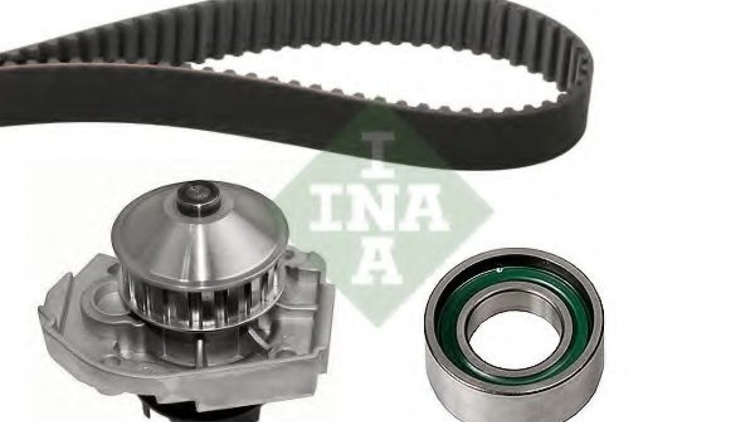 Set pompa apa + curea dintata FIAT PUNTO (176) (1993 - 1999) INA 530 0204 30 piesa NOUA