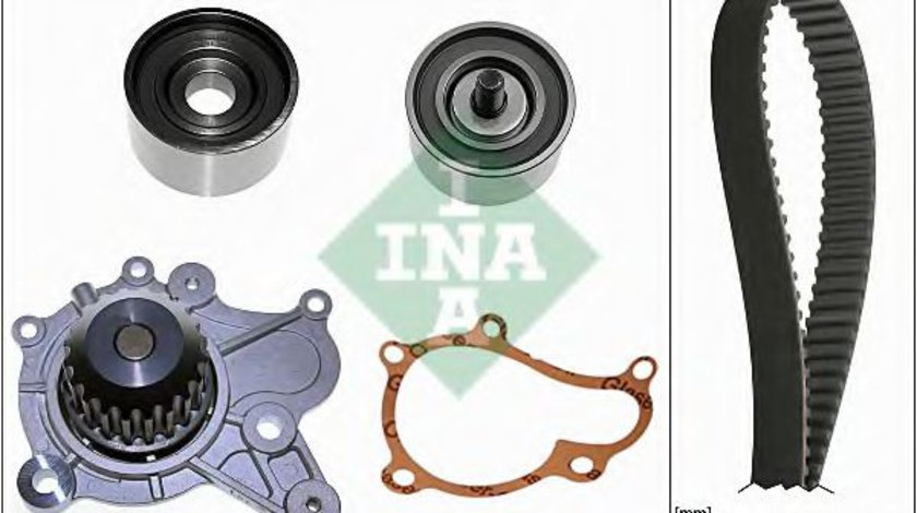 Set pompa apa + curea dintata KIA SPORTAGE (JE, KM) (2004 - 2016) INA 530 0502 30 piesa NOUA