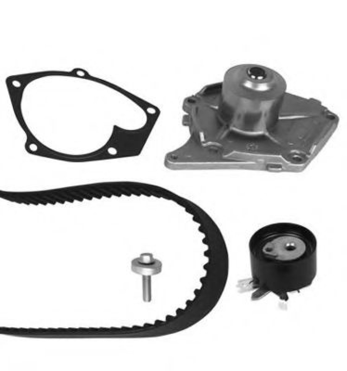 Set pompa apa + curea dintata NISSAN QASHQAI / QASHQAI +2 (J10, JJ10) (2007 - 2013) GRAF KP977-1 piesa NOUA