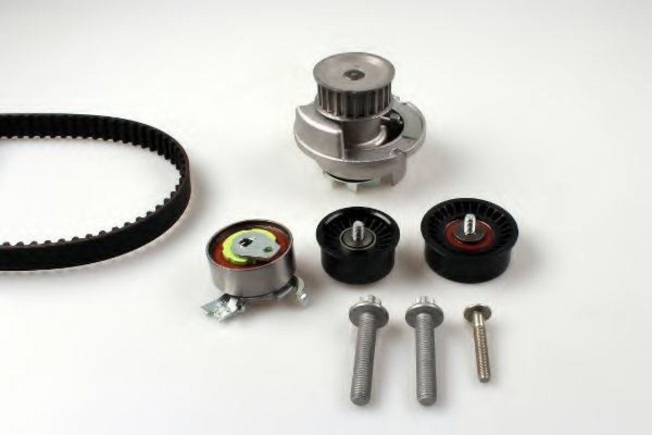 Set pompa apa + curea dintata OPEL ASTRA G Combi (F35) (1998 - 2009) HEPU PK03270 piesa NOUA