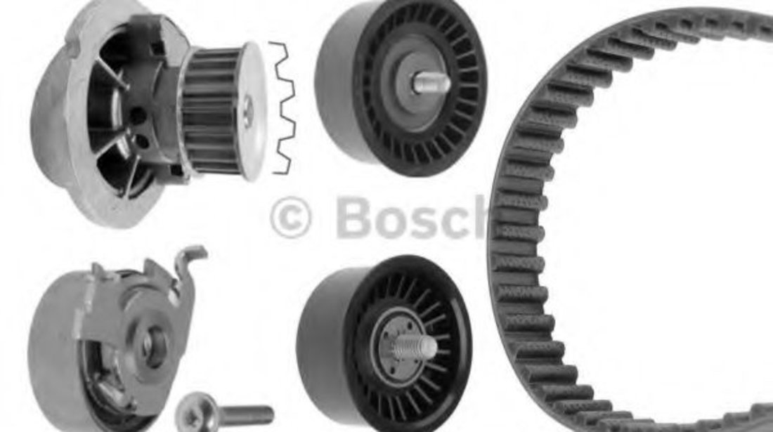 Set pompa apa + curea dintata OPEL ASTRA G Limuzina (F69) (1998 - 2009) BOSCH 1 987 948 758 piesa NOUA