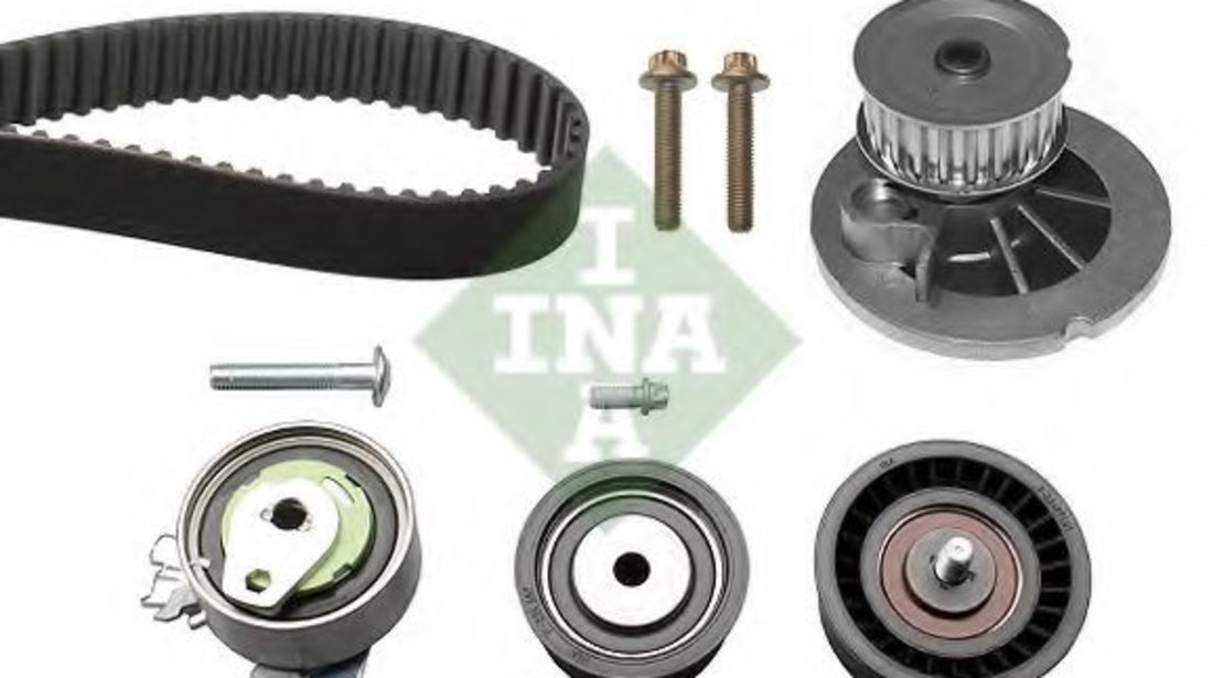 Set pompa apa + curea dintata OPEL ASTRA G Limuzina (F69) (1998 - 2009) INA 530 0443 30 piesa NOUA