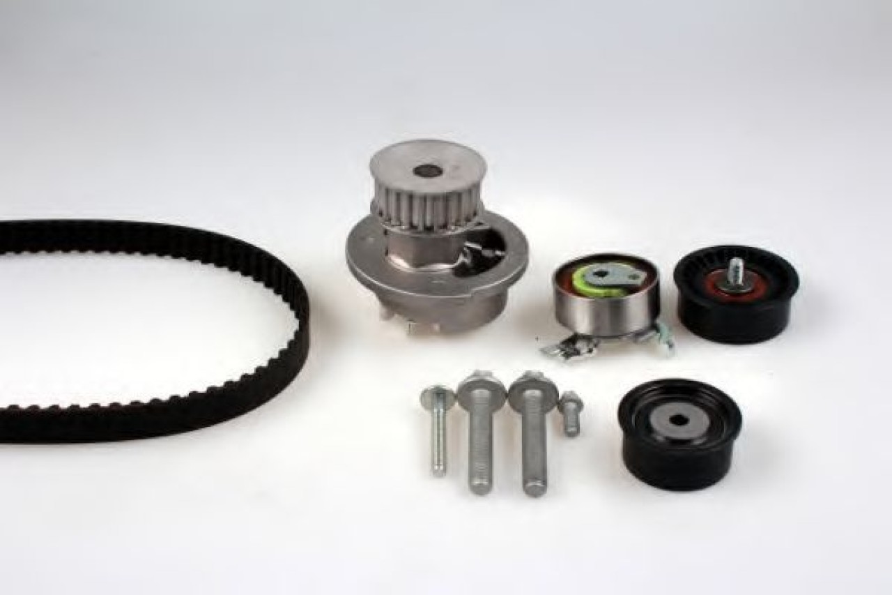 Set pompa apa + curea dintata OPEL ASTRA G Limuzina (F69) (1998 - 2009) HEPU PK03172 piesa NOUA