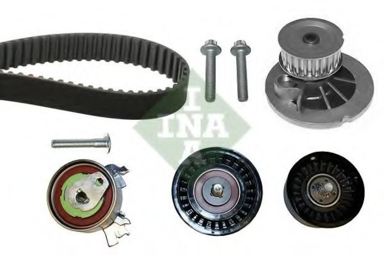 Set pompa apa + curea dintata OPEL COMBO Combi (2001 - 2016) INA 530 0441 30 piesa NOUA