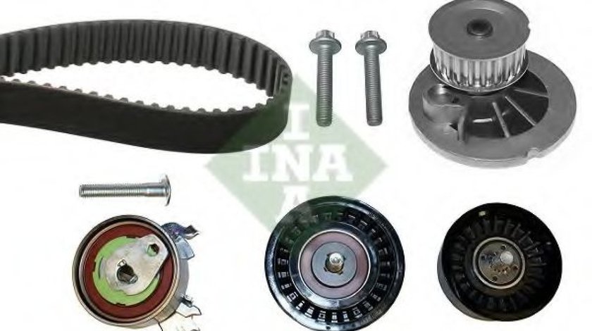 Set pompa apa + curea dintata OPEL ZAFIRA A (F75) (1999 - 2005) INA 530 0441 30 piesa NOUA