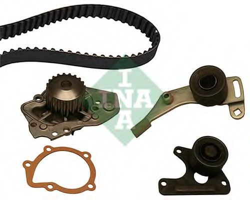 Set pompa apa + curea dintata PEUGEOT 306 Hatchback (7A, 7C, N3, N5) (1993 - 2003) INA 530 0011 30 piesa NOUA